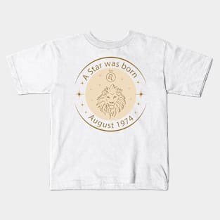 Birthday T-Shirt - Zodiac Leo Kids T-Shirt